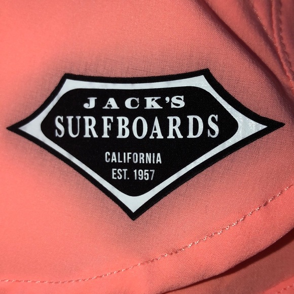 Florescent Orange/Pink Boardshorts - Picture 5 of 5